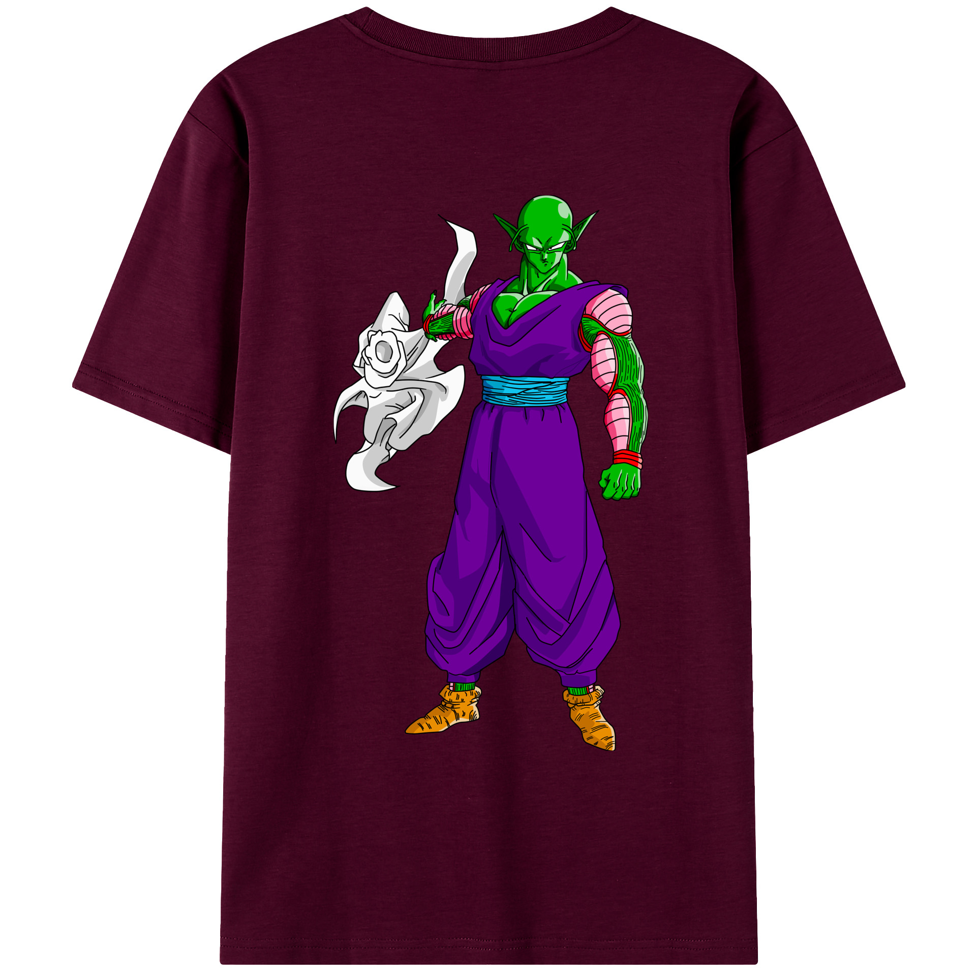 （画像用） ドラゴンボール ピッコロ DRAGON BALL Piccolo レディース半袖Tシャツ(バックプリント)